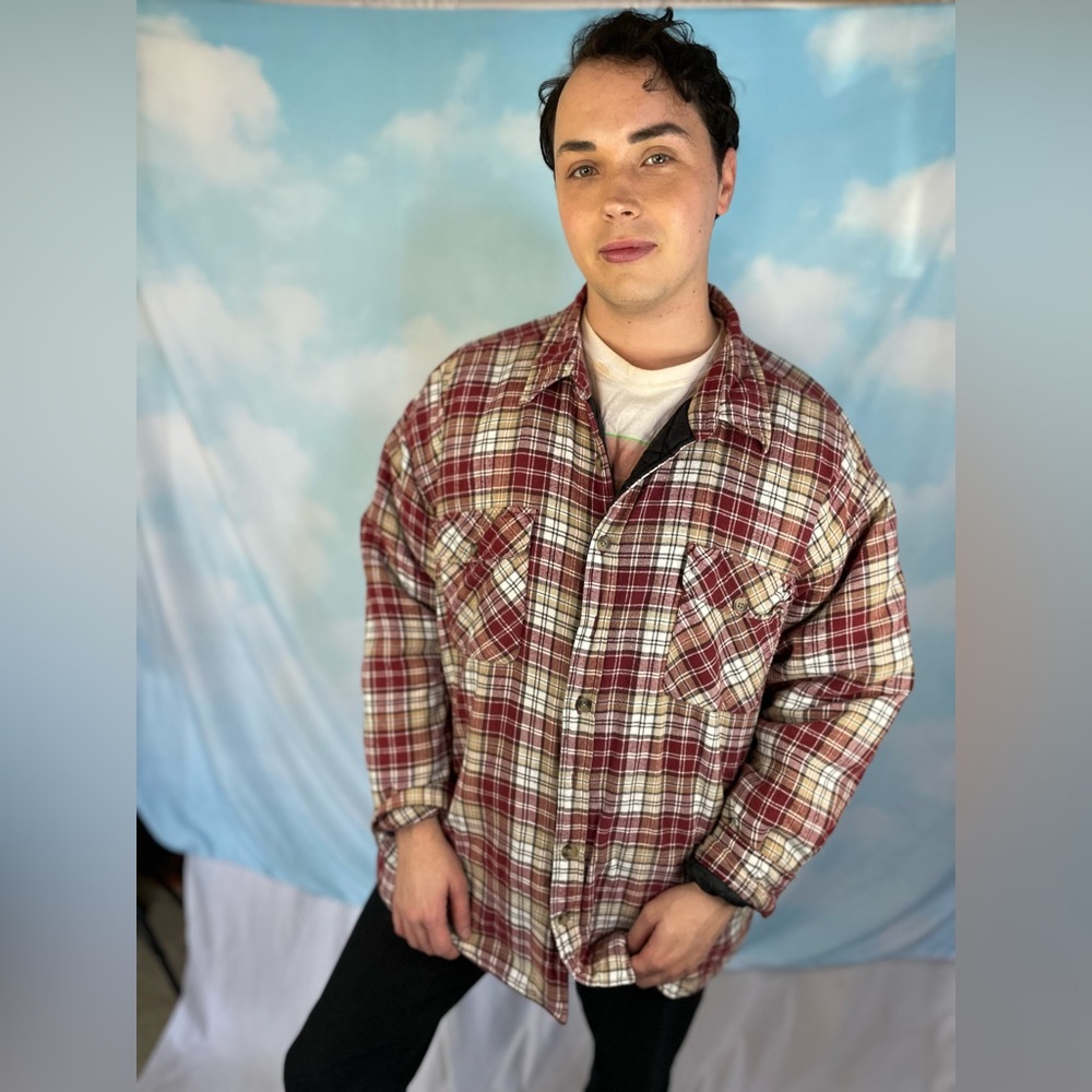 Plaid jacket coat - Picture 3 of 5